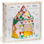 Multicolored Hut - Play Tent