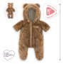 Corolle Brown Bear Snowsuit for 30cm Baby Doll - Clothes