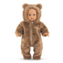 Combinaison Pilote Ours Brun Poupon 30 cm - Vêtement Corolle