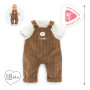 Salopette Ours et T-Shirt Poupon 30 cm Petit Explorateur - Corolle