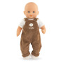Corolle Bear Overalls & T-Shirt Set for 30cm Baby Doll - Clothes