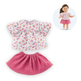 Corolle Blouse & Skirt Set for 36cm ma Corolle Doll - Clothes