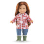 Corolle Apple Raincoat for 36cm ma Corolle Doll - Clothes