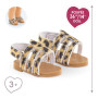 Corolle Leopard Sandals for 36cm ma Corolle Doll - Shoes