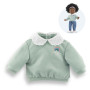 Sweat Bleu Vert Poupée ma Corolle 36 cm - Vêtement Corolle