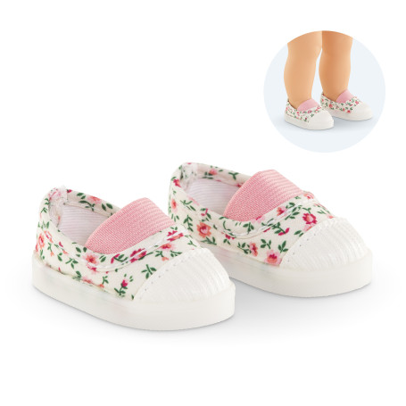 Corolle Floral Sneakers for 36cm ma Corolle Doll - Shoes