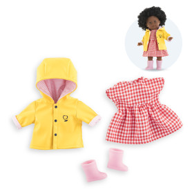 Corolle Vive La Pluie Rain Set for 36cm ma Corolle Doll