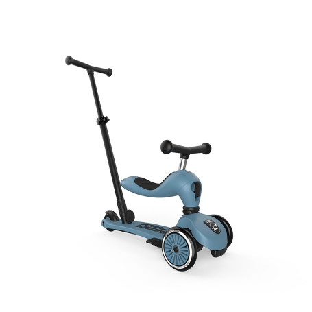 Trottinette Évolutive Highwaykick 1 Push & Go Steel - Scoot & Ride