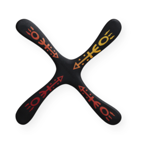 LMI & FOX Skyblader Carbon Boomerang - Fast & Stable Flight