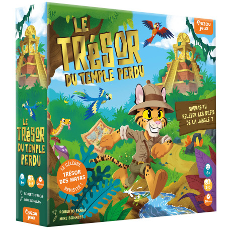 Grand Jeu Le Trésor du Temple Perdu - Auzou