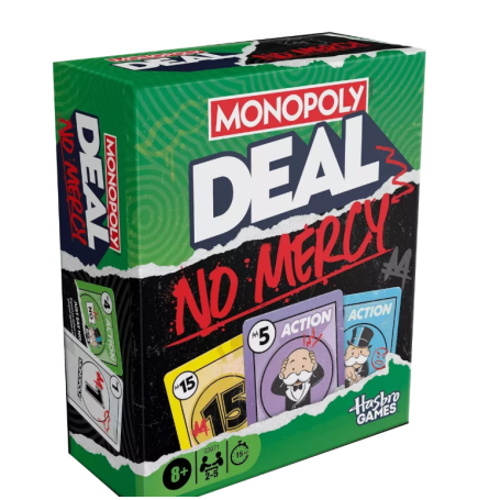 Jeu de Cartes Monopoly Deal No Mercy - Hasbro | Pixie Games