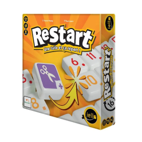 IELLO Restart Board Game | Strategic Family Tile Game