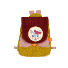 Back bag with Tchiki embroidered first name - Mrs Cat
