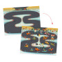 Djeco Asphalte Transfers Activity | Kids Vehicle Rub-On Stickers