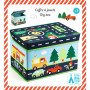 Coffre de Rangement Circuit Djeco | Boîte à Jouets 2-en-1