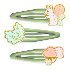 Barrettes Hyacinthe x3 Djeco | Accessoires Cheveux