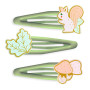 Djeco Hyacinthe Hair Clips x3 | Acrylic Nature Hair Accessories