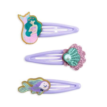 Barrettes Loreleï x3 Djeco | Accessoires Cheveux