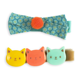 Barrettes Nina x2 Djeco | Accessoires Cheveux