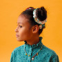 Yoko Hair Clips x3 Djeco | Cat Cupcake & Flower Hair Accessories