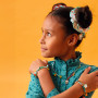 Hanaé Bracelet Djeco | Cat & Fish Kids' Beaded Jewelry with Tassel