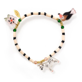 Jemma Bracelet Djeco | Zebra & Toucan Jungle Kids' Jewelry