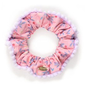 Marguerite Scrunchie Djeco | Garden Cotton & Satin Hair Accessory