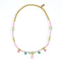 Camélia Necklace Djeco | Rabbit & Garden Flowers Kids' Jewelry