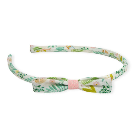 Chloé Headband Djeco | Illustrated Cotton Forest Hair Accessory