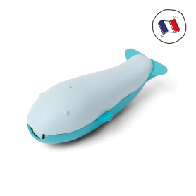 Kuji la Baleine OPPI® | Jouet de Bain Brosse Sensorielle