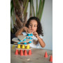 Kit Piks Médium OPPI | Jeu de Construction Équilibre Bois (44 pcs)