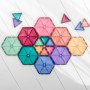 CONNETIX Pastel Geometry Pack 40 pc | Magnetic Educational Toy