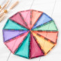 Pack Géométrie CONNETIX Pastel 40 pcs | Jeu Magnétique Éducatif