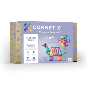 Pack Pastel Mini CONNETIX 32 pcs | Jeu de construction