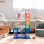 CONNETIX Rainbow Ball Run Pack 92 pc | Magnetic STEAM Building Set