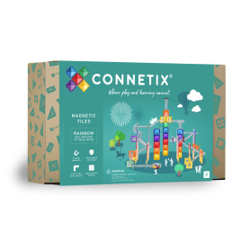 Pack Circuit à Billes Arc-en-ciel CONNETIX 92 pcs