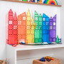 Pack Créatif CONNETIX Arc-en-ciel 102 pcs | Jeu Magnétique de Construction