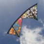 Spiderkites Shiva Core Quad Line Kite | Ready to Fly Graffiti Pack