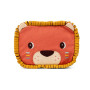 Lilliputiens Jack the Lion Kids Velvet Pouch | Crossbody Bag