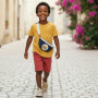L'Oiseau Bateau Kids Personalized Bumbag Raton Laveur