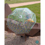 Petit Jour Dinosaurs Transparent Kids Umbrella
