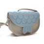 Sac bandoulière sirène enfant Yuko.B Asnee | Bleu réglable