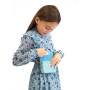 Sac bandoulière cœur enfant Yuko.B Mini-Love | Menthe pailleté