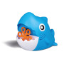 PUSTEFIX Mini Bubble Machine Shark | Automatic Bubble-Shark Blaster