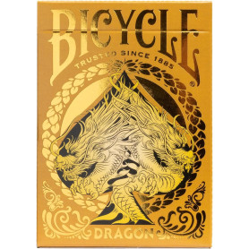 Bicycle Gold Dragon Playing Cards – Premium Deck – Made in USA