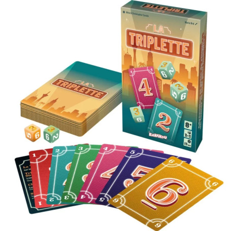 Jeu de cartes Gigamic La Triplette |Bakakou