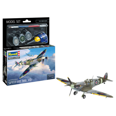 Revell P-51D Mustang Model Kit | 1:72 Scale Military Aircraft