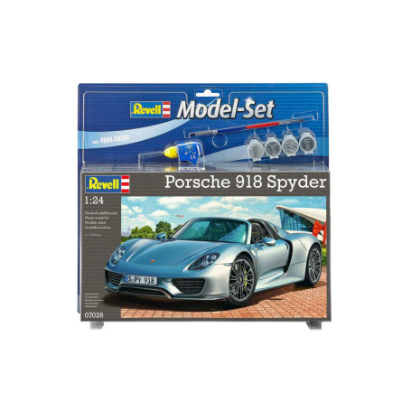 Maquette voiture Porsche 918 Spyder Revell | Coffret Model-Set 1:24