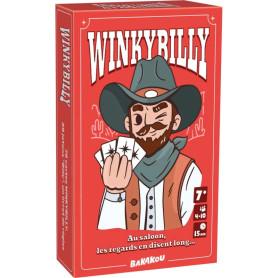 Gigamic Winky Billy Card Game | Bakakou Saloon Party & Travel Pack