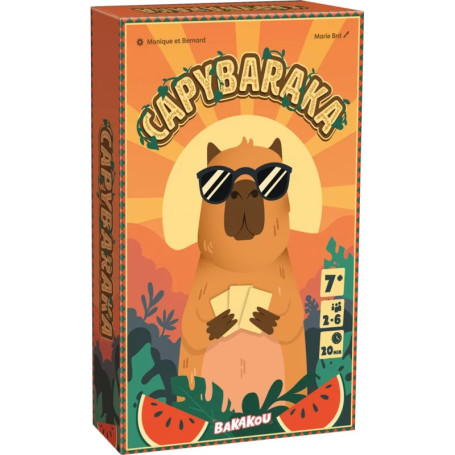Capybaraka Card Game by Bakakou